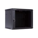 Commutation cabinet 19 wall mounted" 6U 600x450 (black)