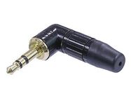 NEUTRIK - 3.5 mm PLUG - RIGHT ANGLE - BLACK