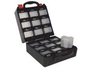 Plastic Tool Box with 18 Clip-On Inserts for Belt - 14 L