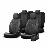 Car seat covers set OTOM SWAN 501 BLACK 3-ZIP, OTOM