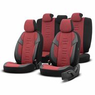 Car seat covers set OTOM THRONE 103 RED 3-ZIP, OTOM