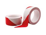 PVC marking tape 5cm x 33m - Red/White