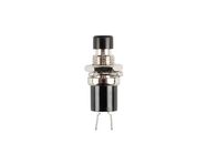 PUSH-BUTTON SWITCH ON-(OFF) BLACK