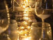 Ribbon Light LED - 8 X 300 cm - 80 arizona white lamps - copper wire - 3 V