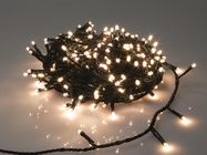 Sparkle Light LED - 20 m - 300 arizona white lamps - green wire - modulator