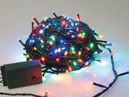 Sparkle Light LED - 20 m - 300 multicolor lamps - green wire - modulator