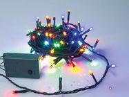 Sparkle Light LED - 8 m - 120 multicolor lamps - green wire - modulator