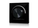 LED controller single zone, black, with wheel, wall mounted, Sunricher