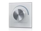 LED controller panel, wall-mounted, glass, with dial, CCT Easy-RF