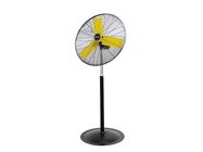 STAND FAN  - Ø 76 cm - BLACK/YELLOW - STEEL