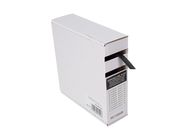 Shrinkable tube 2:1 - 7.0 mm - black - 12 m - box