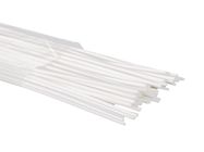 Shrinkable tube 2.4 mm - white - 50 pcs