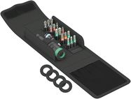 Patio construction set T 1, 1 x 1/4"x95; 1 x 1/4"x50; 1 x PH 1x25; 1 x PH 2x25; 1 x PH 3x25; 1 x PZ 1x25; 2 x PZ 2x25; 1 x PZ 3x25; 1 x TX 10x25; 1 x TX 15x25; 1 x TX 20x25; 1 x TX 25x25; 1 x TX 30x25; 2 x TX 25x25; 1 x TX 40x25; 4 x 27.0, Wera