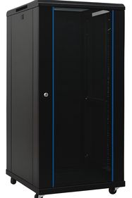 Floor-standing 19'' network cabinet 22U 600x600x1095mm (black, unassembled, IP20) A2-6622
