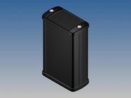 ALUMINIUM HOUSING - BLACK - 100 x 59.9 x 30.9 mm - with flange