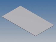 ALUMINIUM PANEL FOR 10002 / MC 12 - SILVER - 77 x 42.5 x 1 mm