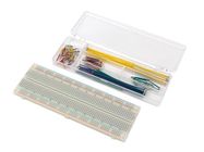 SOLDERLESS BREADBOARD - 830 HOLES + JUMPER WIRES - 140 pcs