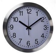 ALUMINIUM WALL CLOCK - ╪ 30 cm