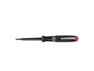 Wiha Voltage tester 150-250 volts Slotted black, with push-on clip (00456) 3,0 mm x 60 mm