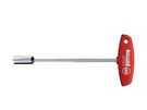 Wiha Nut driver with T-handle Hexagon brilliant nickel-plated (00977) 10 x 125 mm