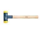 Wiha Soft-faced hammer dead-blow with hickory wooden handle, round hammer face (02094) 35 mm