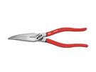 Wiha Classic needle nose pliers with cutting edge curved shape, approx. 40° (26725) 200 mm