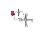 Wiha Switch cabinet key cross shape (36114)