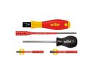 Wiha Torque screwdriver set TorqueVario®-S electric PlusMinus/Pozidriv variably settable torque limit 5-pcs. (38074) 0,8-5,0 Nm