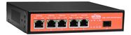 5 Port, 5 PoE Switch Wi-Tek WI-PS306GF-UPS