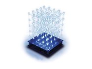 3D LED CUBE 5 x 5 x 5 (blue LED)