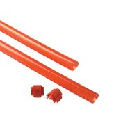 Rubber strip for barrier arms NICE XBA13 (9x1 m, red)