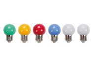 COLOURED LED LAMPS - (10pcs)