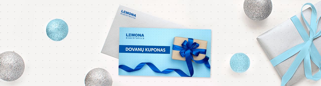 dovanų kuponas LEMONA electronics