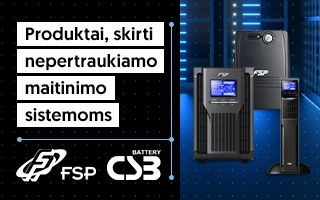 FSP UPS sprendimai nepertraukiamo maitinimo sistemoms