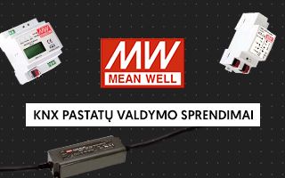 MEAN WELL KNX pastatų valdymo sprendimai