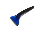 Ice scraper with brass blade, long handle, AMiO
