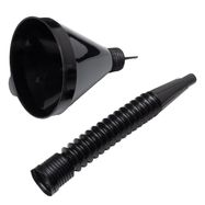 Funnel fuel- straight 2-parts black AMIO-02005, AMiO
