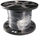 CABLE, COAXIAL, RG-58/U, 22AWG, 500FT, BLACK