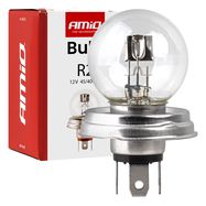 Halogen bulb R2 12V 45/40W P45t AMIO-04515, AMiO
