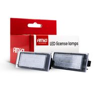 LED license plate lamps CLP23 DACIA, MERCEDES-BENZ, NISSAN, OPEL, RENAULT AMIO-04566, AMiO