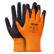 PE Latex foamsafety gloves 4 pcs Size 8 (2 pairs), AMIO-04639, AMiO