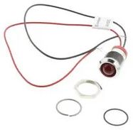 PANEL INDICATOR, 12MM, RED, 24VDC