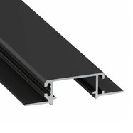 LED profils ZATI, melns, 3 metri