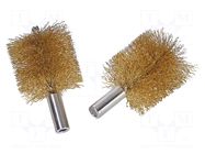 Brush; for cleaner; 2pcs; 25mm METCAL