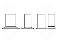 Vacuum cup kit; for vaccum pickup,for hot air station; 4pcs. METCAL