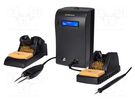 Soldering station; Station power: 40W; ESD; Display: LCD; Ch: 2 METCAL