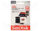Memory card; Android; microSDXC; R: 140MB/s; Class 10 UHS U1 SANDISK