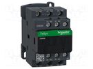 Contactor: 5-pole; NC x2 + NO x3; 400VAC; 10A; CAD,TeSys D; W: 45mm SCHNEIDER ELECTRIC