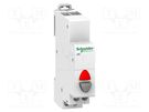 Module: pushbutton switch; 250VAC; 16A; for DIN rail mounting SCHNEIDER ELECTRIC