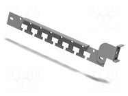 Cross rail; steel; L: 332mm; D: 14mm; for enclosures,door SCHNEIDER ELECTRIC